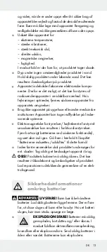 Preview for 14 page of Powerfix Profi 273599 Operation And Safety Notes