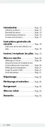 Preview for 14 page of Powerfix Profi 275268 Operation And Safety Notes