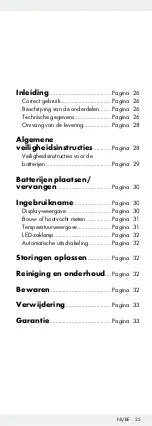 Preview for 25 page of Powerfix Profi 275268 Operation And Safety Notes