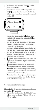 Preview for 41 page of Powerfix Profi 275268 Operation And Safety Notes