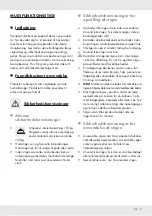 Preview for 8 page of Powerfix Profi 282415 Operation And Safety Notes