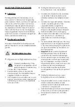 Preview for 16 page of Powerfix Profi 282415 Operation And Safety Notes