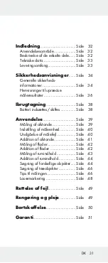 Preview for 31 page of Powerfix Profi 285131 Operation And Safety Notes