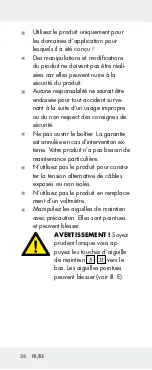 Preview for 58 page of Powerfix Profi 285131 Operation And Safety Notes