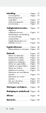 Preview for 78 page of Powerfix Profi 285131 Operation And Safety Notes