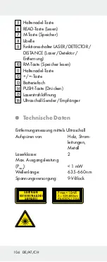 Preview for 104 page of Powerfix Profi 285131 Operation And Safety Notes