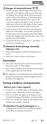 Preview for 11 page of Powerfix Profi 292905 Operating Instructions Manual