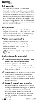 Preview for 34 page of Powerfix Profi 292905 Operating Instructions Manual