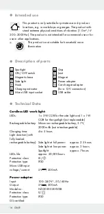 Предварительный просмотр 16 страницы Powerfix Profi 296661 Operation And Safety Notes