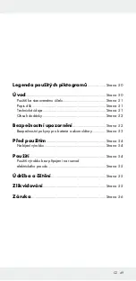 Preview for 49 page of Powerfix Profi 296661 Operation And Safety Notes