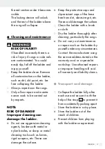 Preview for 17 page of Powerfix Profi 297345 Assembly, Operating And Safety Instructions