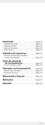 Preview for 21 page of Powerfix Profi 300093 Operation And Safety Notes