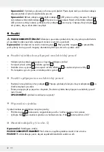 Preview for 42 page of Powerfix Profi 304982 Operation And Safety Notes