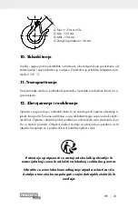 Preview for 30 page of Powerfix Profi 306852 Operating And Safety Instructions, Translation Of Original Operating Manual