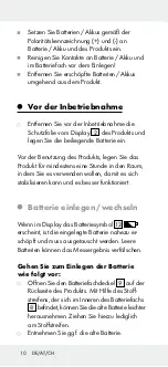 Preview for 10 page of Powerfix Profi 306954 Operation And Safety Notes