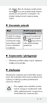 Preview for 75 page of Powerfix Profi 306954 Operation And Safety Notes