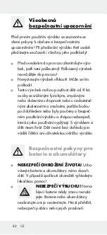 Preview for 82 page of Powerfix Profi 306954 Operation And Safety Notes