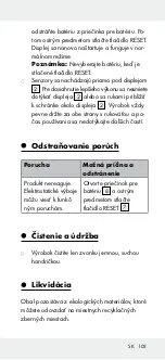 Preview for 103 page of Powerfix Profi 306954 Operation And Safety Notes