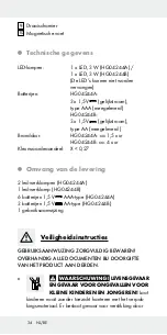 Preview for 34 page of Powerfix Profi 306956 Operation And Safety Notes