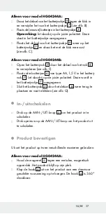 Preview for 37 page of Powerfix Profi 306956 Operation And Safety Notes