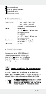 Preview for 43 page of Powerfix Profi 306956 Operation And Safety Notes