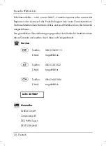 Preview for 22 page of Powerfix Profi 309587 Operating Instructions And Safety Instructions