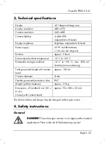 Preview for 27 page of Powerfix Profi 309587 Operating Instructions And Safety Instructions