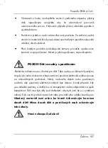 Preview for 109 page of Powerfix Profi 309587 Operating Instructions And Safety Instructions