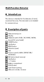 Preview for 10 page of Powerfix Profi 40111 Operation And Safety Notes