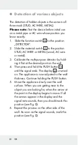 Preview for 22 page of Powerfix Profi 40111 Operation And Safety Notes