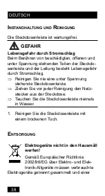 Preview for 39 page of Powerfix Profi 56731 Operating Instructions Manual