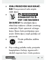 Preview for 19 page of Powerfix Profi 61659 Operation And Safety Notes