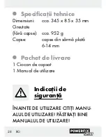 Preview for 28 page of Powerfix Profi 61659 Operation And Safety Notes