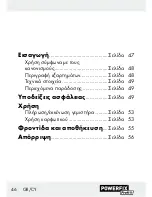 Preview for 46 page of Powerfix Profi 61659 Operation And Safety Notes