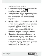 Preview for 52 page of Powerfix Profi 61659 Operation And Safety Notes