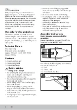 Preview for 2 page of Powerfix Profi 73015 Instructions For Use Manual