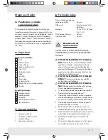 Предварительный просмотр 17 страницы Powerfix Profi 75638 Operation And Safety Notes