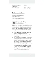 Preview for 7 page of Powerfix Profi 91218 Operation And Safety Notes