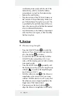 Preview for 10 page of Powerfix Profi 91218 Operation And Safety Notes