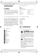 Preview for 10 page of Powerfix Profi 93148 Assembly, Operating And Safety Instructions