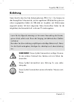 Preview for 5 page of Powerfix Profi 94343 User Manual And Service Information