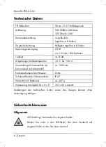 Preview for 8 page of Powerfix Profi 94343 User Manual And Service Information