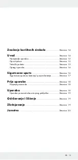 Preview for 13 page of Powerfix Profi Cordless LED work light Operation And Safety Notes