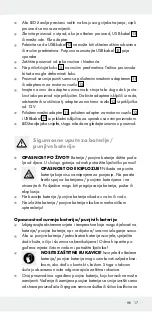 Preview for 17 page of Powerfix Profi Cordless LED work light Operation And Safety Notes