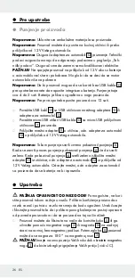 Preview for 26 page of Powerfix Profi Cordless LED work light Operation And Safety Notes