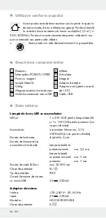 Preview for 34 page of Powerfix Profi Cordless LED work light Operation And Safety Notes