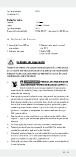 Preview for 35 page of Powerfix Profi Cordless LED work light Operation And Safety Notes