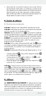 Preview for 37 page of Powerfix Profi Cordless LED work light Operation And Safety Notes