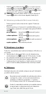 Preview for 38 page of Powerfix Profi Cordless LED work light Operation And Safety Notes