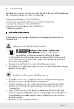 Предварительный просмотр 9 страницы Powerfix Profi HG00921A Operation And Safety Notes